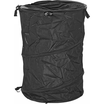 Venkovní odpadkový koš KesTek Vak na zahradní odpad Pop Up Profi, černý, 120 litrů