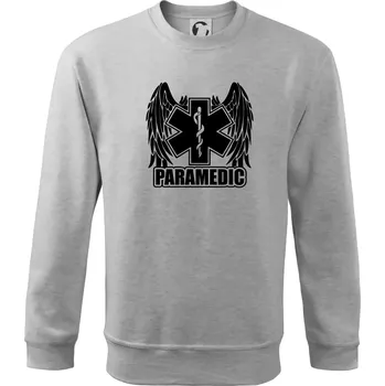 Paramedic - Mikina Essential dětská - 158 cm/12 let ( Světlešedý Melír )