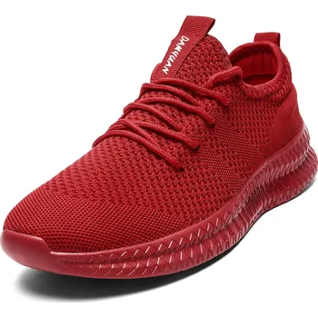 Pánské tenisky Pánské sportovní tenisky – prodyšné Barva: Červená, Velikost: 37