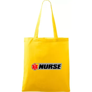 Nurse kříž - Taška bavlněná - 42 x 38 cm ( Žlutá )