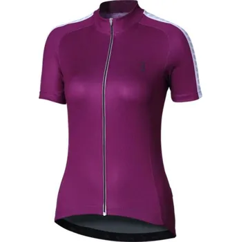 cyklistický dres BBB Cyklistický dres s krátkým rukávem - DONNA - fialová XL