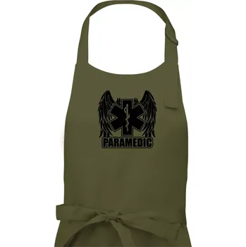 Kuchyňská zástěra Paramedic - Dámská zástěra na vaření - Univerzální velikost ( Khaki )