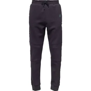 Pánské fitness tepláky Fitforce GANDHI M Černá, Světle modrá