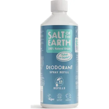 Salt of the Earth Náplň - Přírodní Deo sprej Ocean & Coconut 500 ml