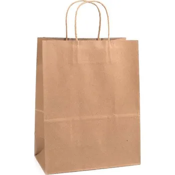 Stoklasa Dárková taška 21x27x11 cm Přírodní