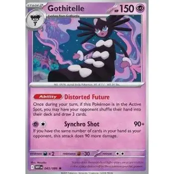 Sběratelská karetní hra Pokémon WHT 043/086 Gothitelle - White Flare Stav: Near Mint, Verze: HOLO