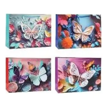 Hra na zahradu Torebka ozdobna 31x40x12cm pop-up mix ROZETTE