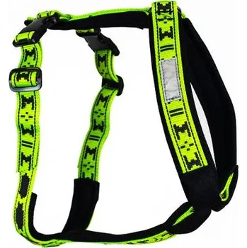 Postroj pro psa Manmat Postroj Smart XL červeno-stříbrná