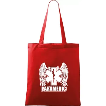 Paramedic - Taška bavlněná - 42 x 38 cm ( Červená )