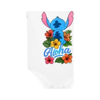 Žertovný předmět Aloha - dětské body s potiskem pro fanoušky Lilo i Stich- Tričkový.cz