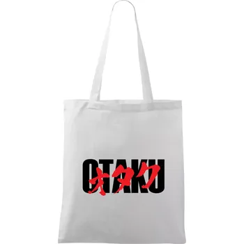 Otaku - anime film - Taška bavlněná - 42 x 38 cm ( Bílá )