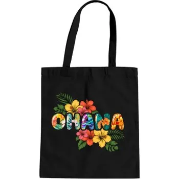 Žertovný předmět Ohana - taška s potiskem pro fanoušky Lilo i Stich- Tričkový.cz