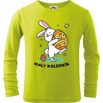 Dětská móda Malý koledník - Triko dětské Long Sleeve - 158 cm/12 let ( Limetková )