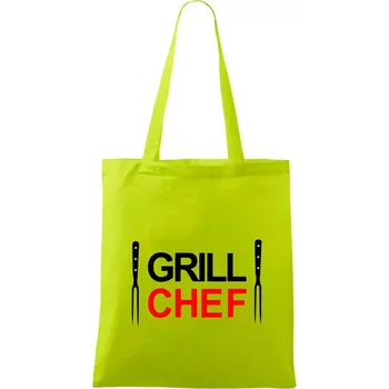 Grilování - Grill Chef - Taška bavlněná - 42 x 38 cm ( Limetková )