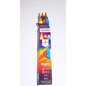 Grafitová tužka Koh-i-noor vícebarevné tužky MAGIC - 6 ks