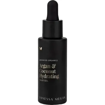 Vlasová regenerace Vanessa Megan Posilující vlasový olej – Argan and Coconut 30 ml