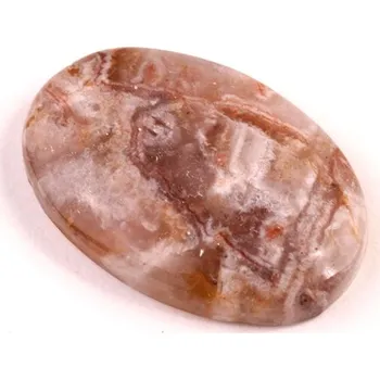 Korálek Kabošon Amethyst Prasiolite č.2565 (32x21x7mm)