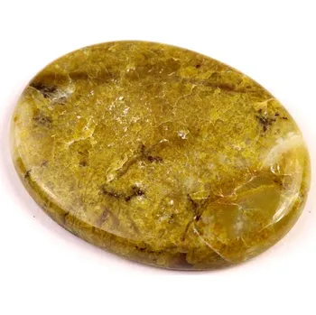 Sběratelství Kabošon Green Opál č.5357 (42x31x6mm)