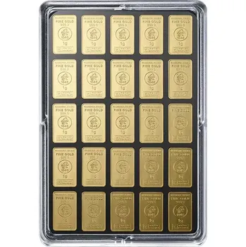 Heimerle + Meule 25 x 1g investiční zlatý slitek | Unity Bar