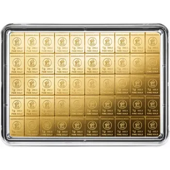 Heimerle + Meule 100 x 1g investiční zlatý slitek | Unity Box