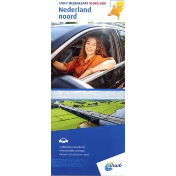 Cestování Wegenkaart Nederland noord