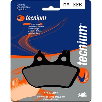 Nářadí na motocykly Brzdové destičky TECNIUM Street Organic - MA326 MA326
