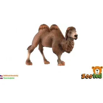 Figurka ZOOted Velbloud dvouhrbý zooted plast 12 cm
