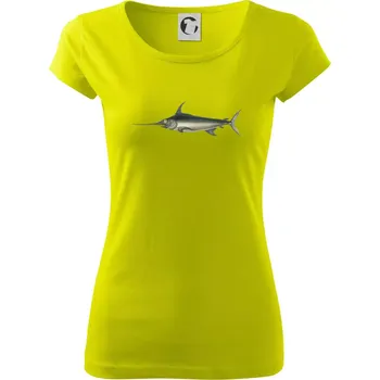 Mečoun obecný - Dámské triko Pure - XL ( Limetková )