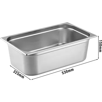 Dóza na potraviny G.Gastro GN nádoba 1/1 - hloubka 150 mm