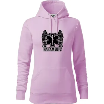 Dámská mikina Paramedic - Mikina dámská Cape s kapucí - S ( Orchid )