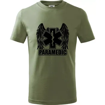 Chlapecké oblečení Paramedic - Tričko dětské bavlněné - 146 cm/10 let ( Khaki )