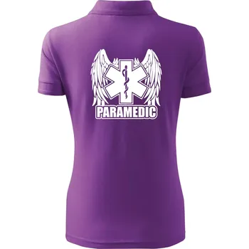 Paramedic - Polokošile dámská Pique Polo - L ( Fialová )