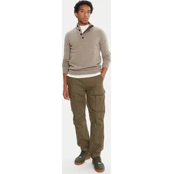 Pánský svetr Barbour Svetr Patch Half Zip MKN0585ST51 Béžová Regular Fit XXL