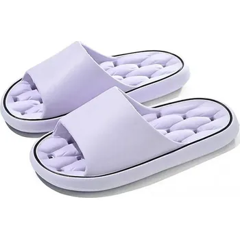 Dámské sandále Unisex koupací pantofle do sprchy a na pláž Barva: Fialová, Velikost: 44-45