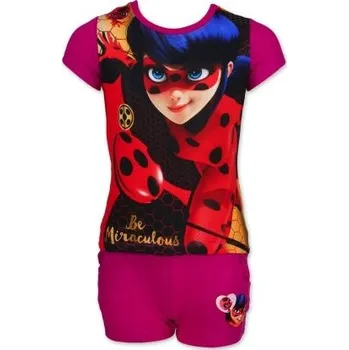 Dívčí sukně Setino Dívčí letní set KOUZELNÁ BERUŠKA se šortkami růžový Růžová, Velikost: 104 104