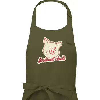 Kuchyňská zástěra Festival chutí - Pánská zástěra na vaření - Univerzální velikost ( Khaki )