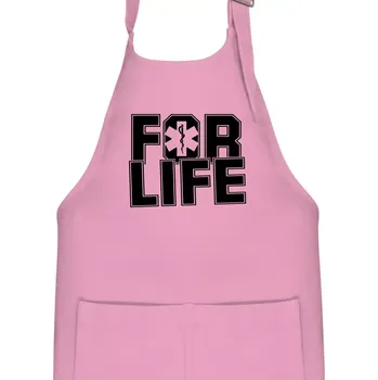 Kuchyňská zástěra For Life - Dětská zástěra na vaření - Univerzální velikost ( Růžová )