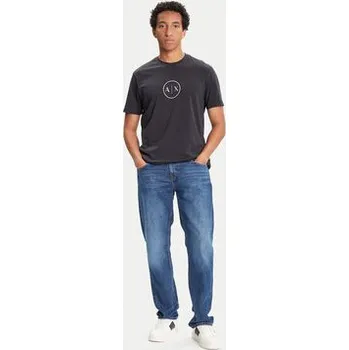 Pánské tričko Armani Exchange T-Shirt XM001853 AF10356 UB101 Tmavomodrá Regular Fit XXL