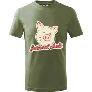 Chlapecké oblečení Festival chutí - Tričko dětské bavlněné - 122 cm/6 let ( Khaki )