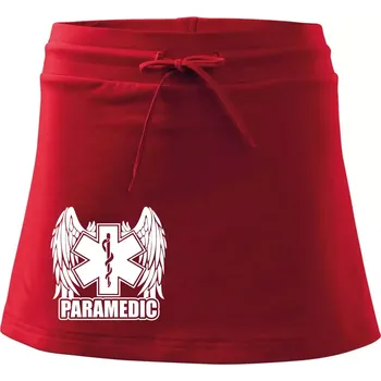 Dámská sukně Paramedic - Sportovní sukně - two in one - L ( Červená )