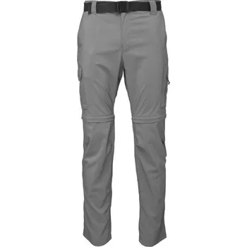 Pánské kalhoty Pánské kalhoty Columbia SILVER RIDGE UTILITY CONVERTIBLE PANT 32 Šedá