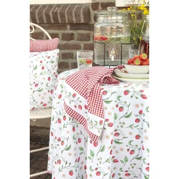 Bavlněná chňapka s motivem lesních jahod Wild Strawberries - 16*30 cm