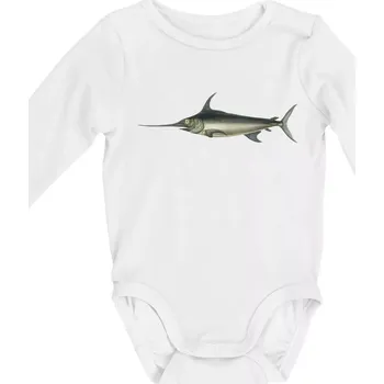 Kojenecký body Mečoun obecný - Body kojenecké s dlouhým rukávem - Dlouhý r. do 3 měs ( Bílá )