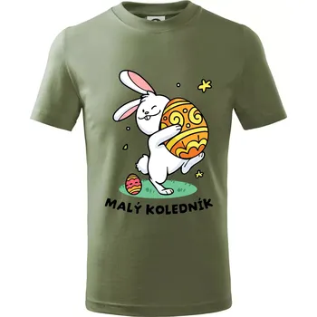 Chlapecké oblečení Malý koledník - Tričko dětské bavlněné - 158 cm/12 let ( Khaki )