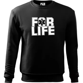 For Life - Mikina Essential dětská - 158 cm/12 let ( Černá )