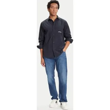 Pánská košile Armani Exchange Košile XM000959 AF12994 UB101 Tmavomodrá Regular Fit M