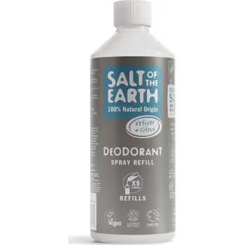 Salt of the Earth Náplň - Deo sprej Vetiver & Citrus pro muže 500 ml