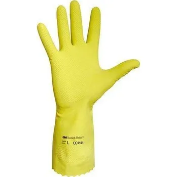 Pracovní rukavice Pracovní rukavice, latex, velikost 7, žluté