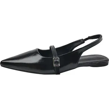 Dámské lodičky Elegantní dámské baleríny se špičkou Barva: Černá, Velikost: 38