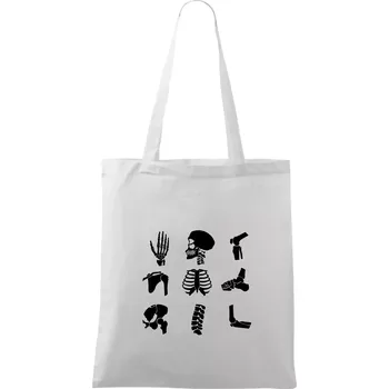 Rentgen - ikony - Taška bavlněná - 42 x 38 cm ( Bílá )